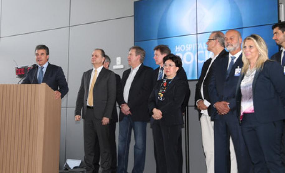 Em Campo Largo, Richa inaugura o maior ambulatório de especialidades do Paraná Governador Beto Richa participa da inauguração do ambulatório de especialidades do Hospital do Rocio, em Campo Largo, na Região Metropolitana de Curitiba