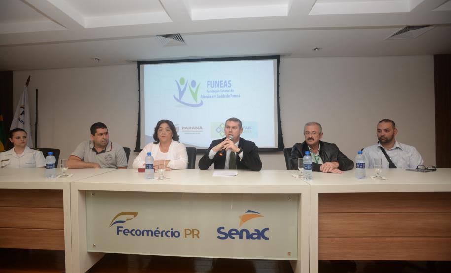 Posse de nova diretoria do Hospital Regional do Litoral.
Curitiba,17/05/2017
Foto:Venilton Küchler