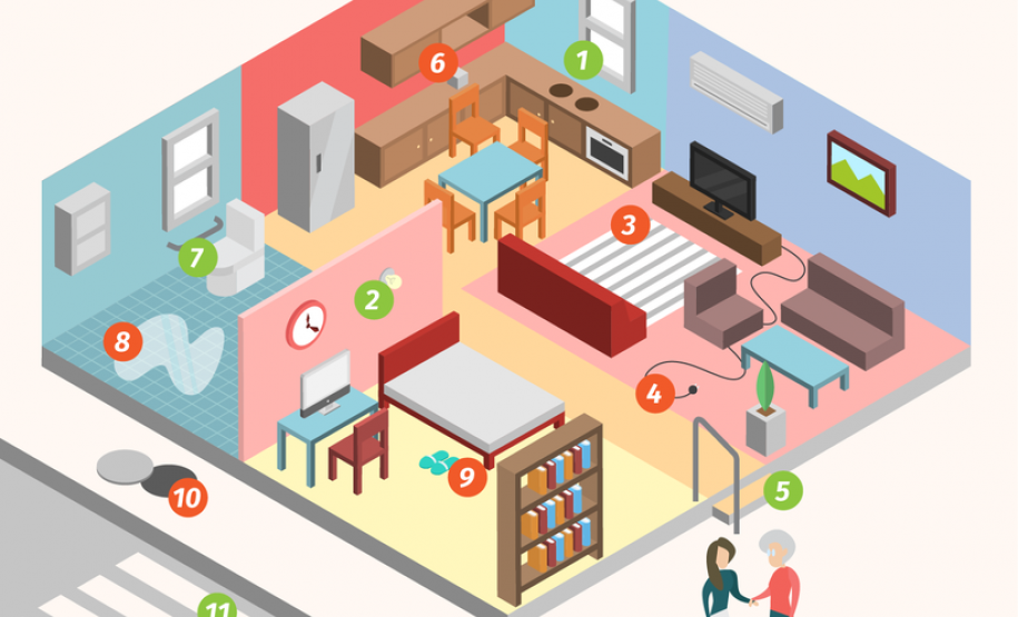 Saúde promove evento de prevenção de acidentes domésticos com idosos Saúde promove evento de prevenção de acidentes domésticos com idosos